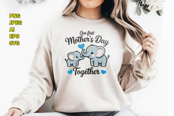 Download Our First Mother's Day T Shirt Design - Mother's day Collection