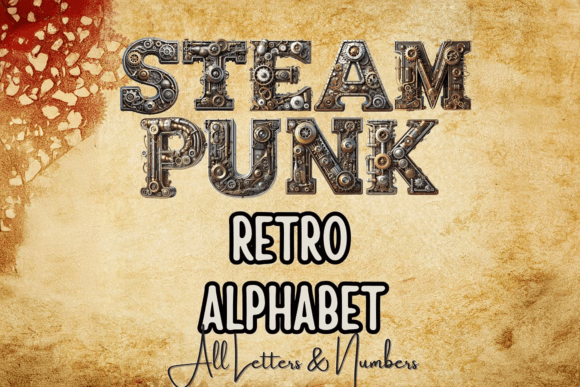 Download Steampunk Alphabet Steampunk Letters - Premium Resources