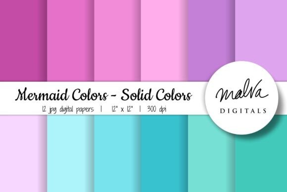 Download Mermaid Solid Colors - Colors Collection