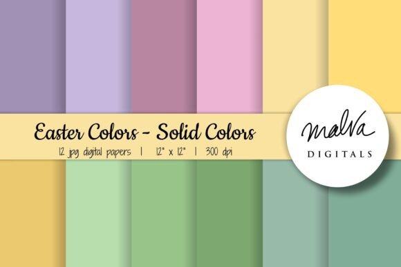 Download Pastel Easter Solid Colors - Colors Collection